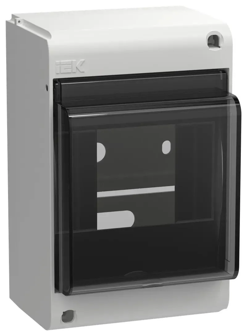 Корпус пластиковый IEK Union mini КМПн-4 для 4-х автоматов наружной установки IP30 белый