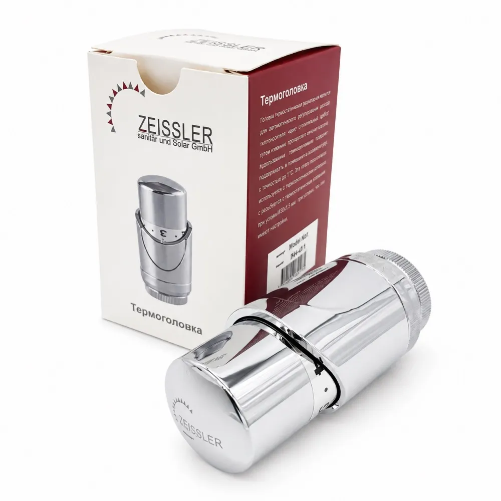 Термоголовка для радиатора M30x1,5 Zeissler TH-D-0601 — фото 4