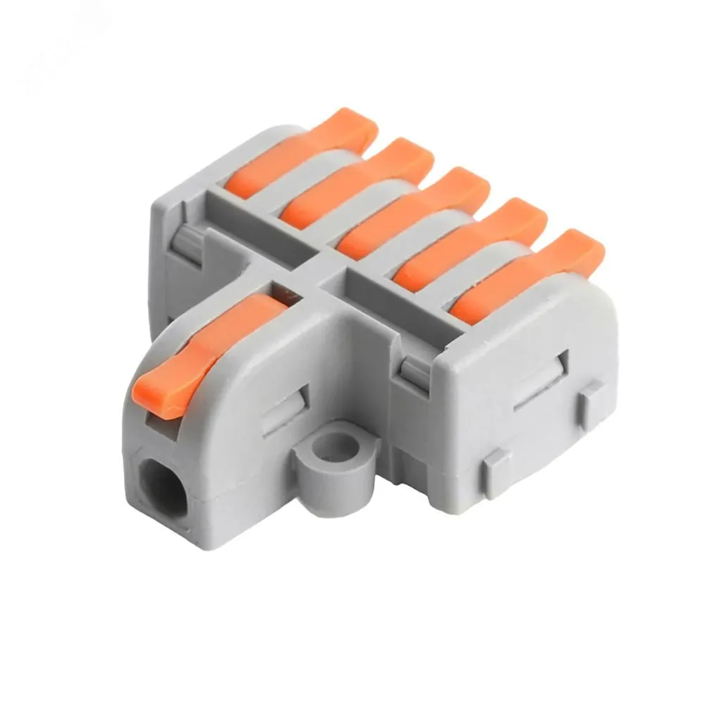 Клемма Stekker LD220-105 1 вход 5 выходов 6 х (0,2-4)