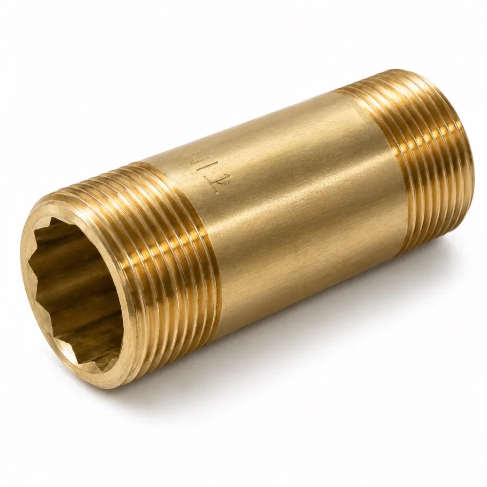 Ниппель удлиненный Tim 1/2" х 100 мм латунь