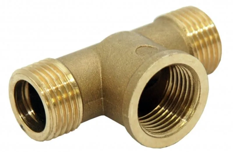 Тройник Tim НВН 1/2", латунь