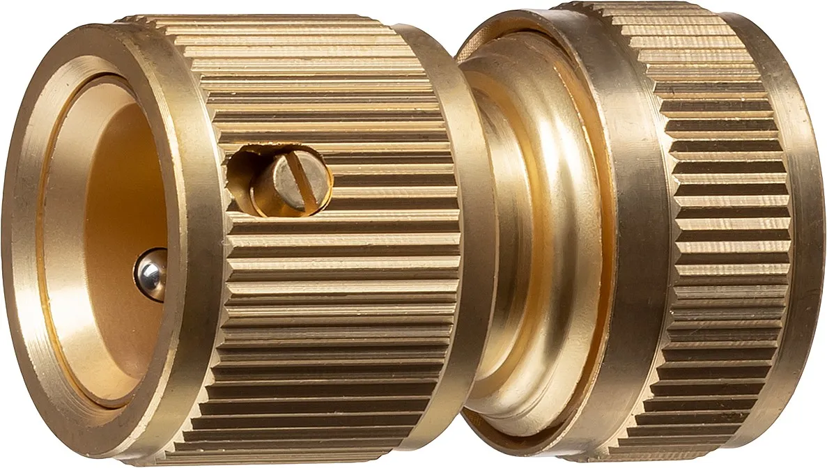 Соединитель быстросъемный латунный Tim FQ-C19 для шланга 3/4″