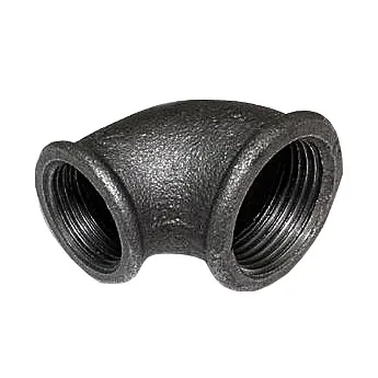 Угольник чугунный переходной Ду25х20 (1"х3/4"), резьба ГОСТ 6357-81