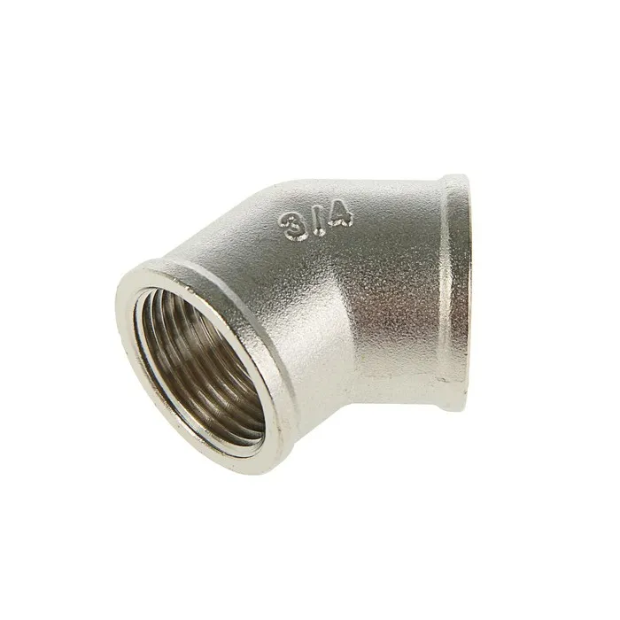 Уголок никелированный Zeissler ВВ 1/2" х 45°