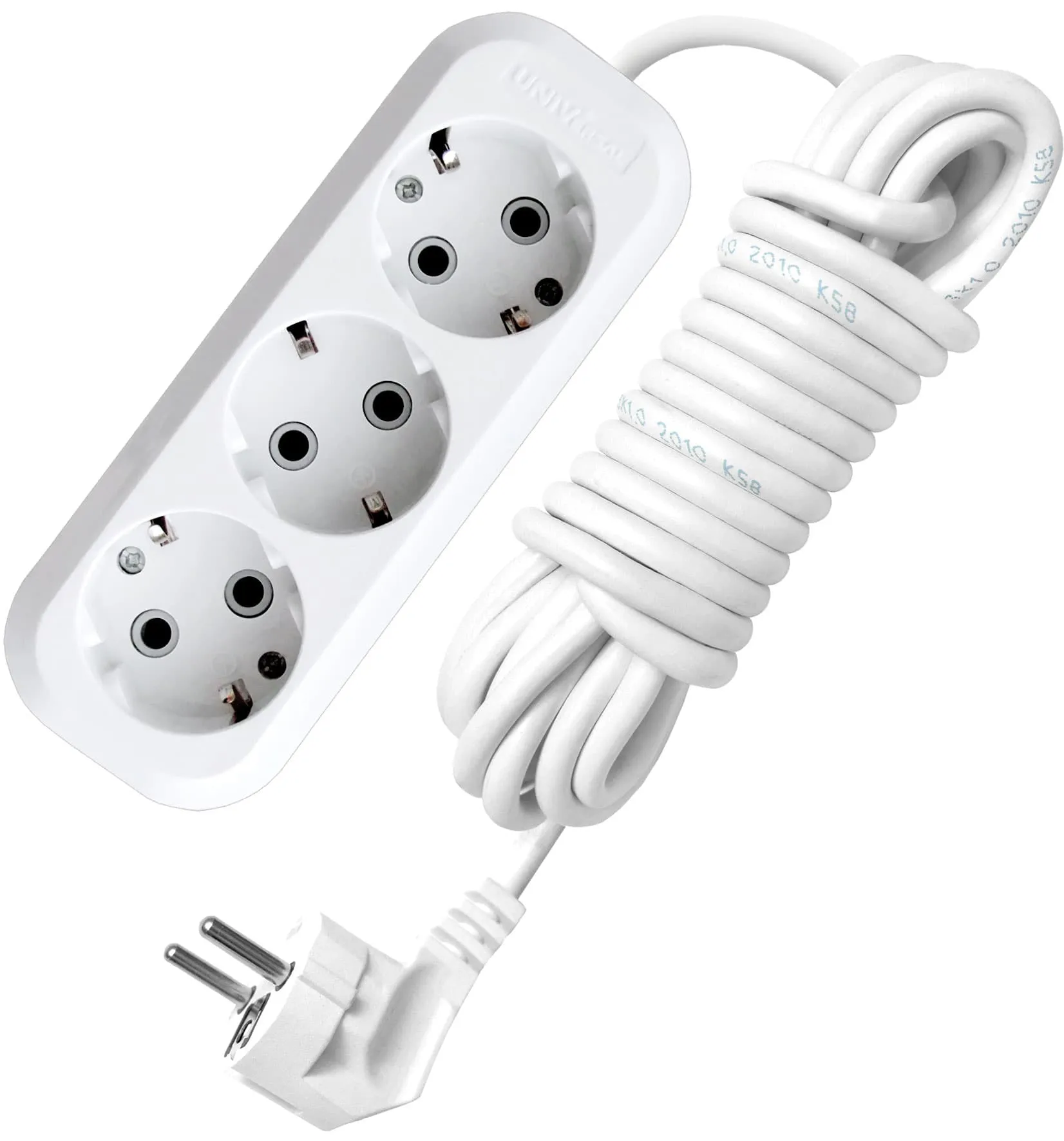 Удлинитель Universal E-303 3гн×5м с заземлением 9631978