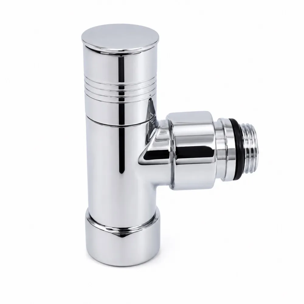Вентиль для полотенцесушителя Tim KV01-LFM032 ВН 3/4" x 1/2" угловой (2 шт) — фото 3