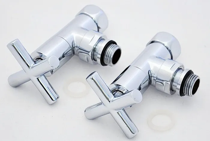 Вентиль для полотенцесушителя Vieir VR2034A ВН 3/4"*1/2" угловой 2шт