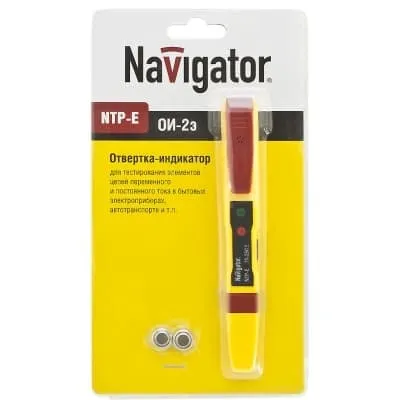 Отвертка-индикатор Navigator NTP-E