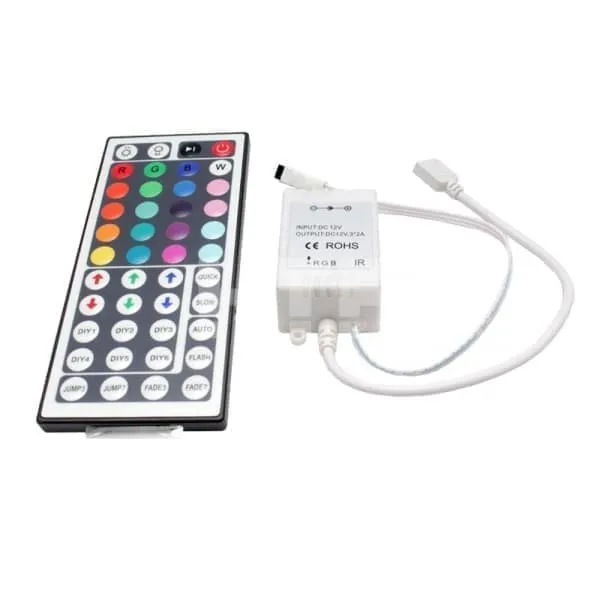 RGB-контроллер для светодиодной ленты 72Вт 12В IR 44 кнопки
