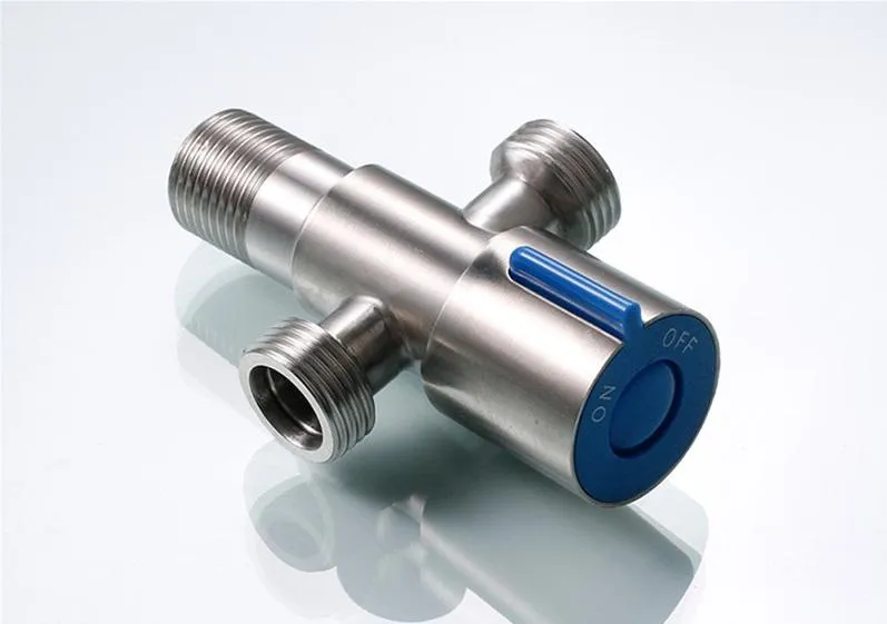 Кран трехпроходной Tim BL5855.02S 1/2" х 1/2" х 1/2"