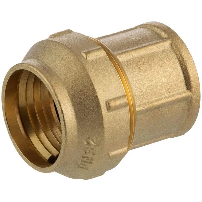 Муфта соединительная Zeissler для труб ПНД 25 x 3/4" ВнР, латунь