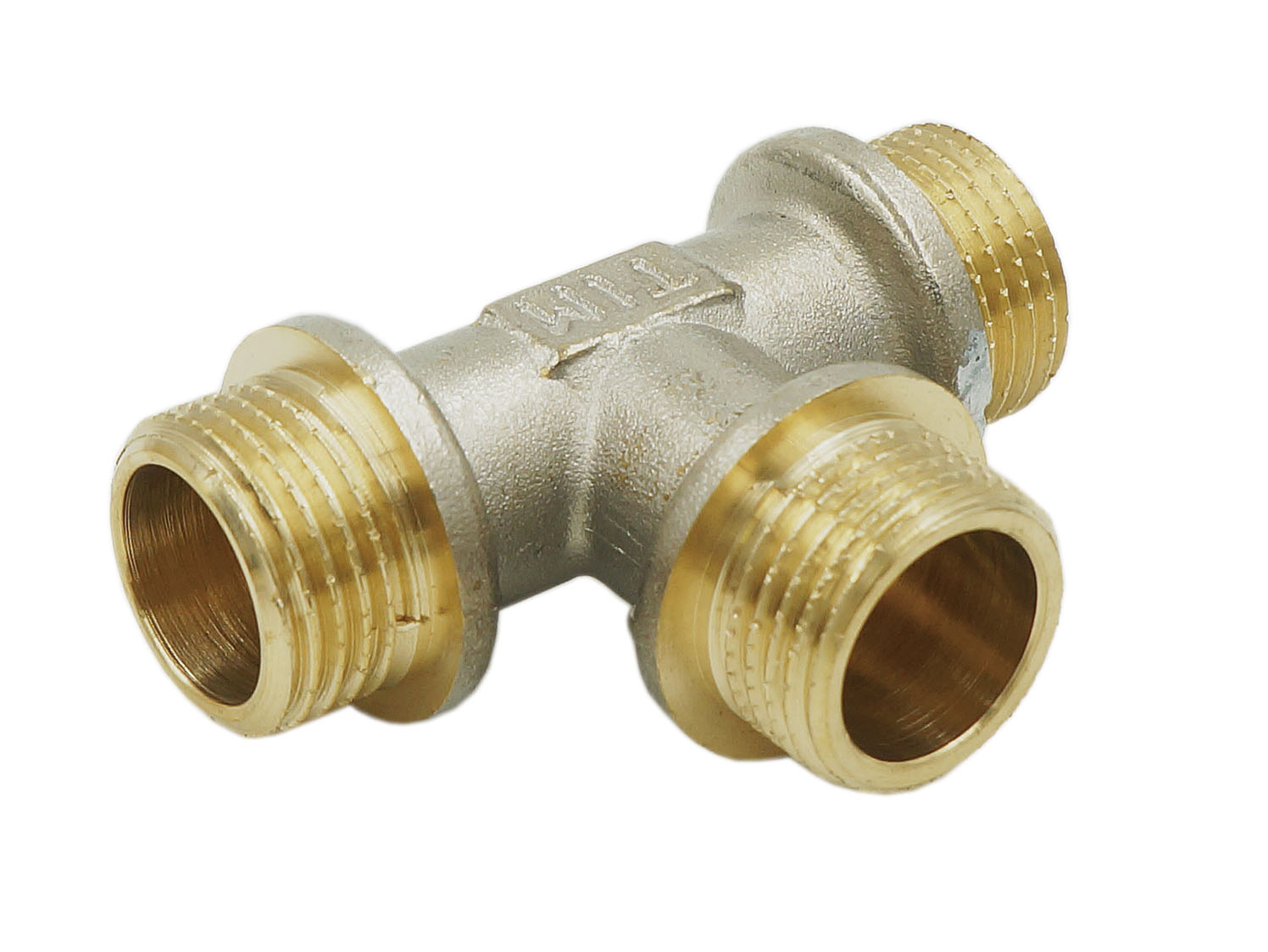 Тройник никелированный Zeissler ННН 2"