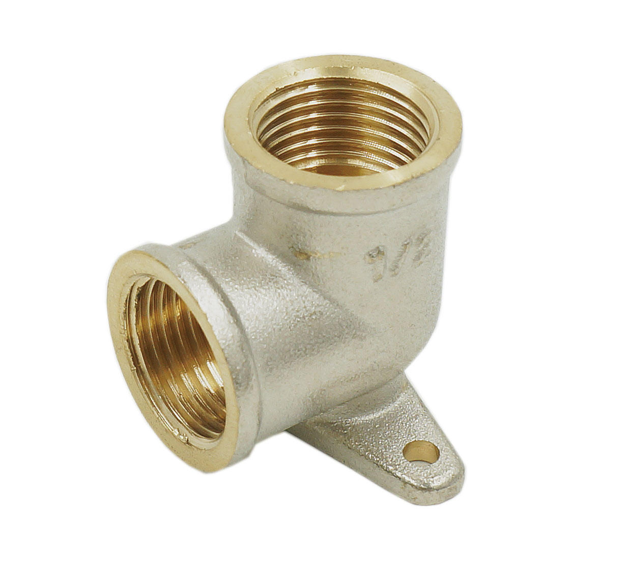 Водорозетка никелированная Zeissler ВВ 1/2"